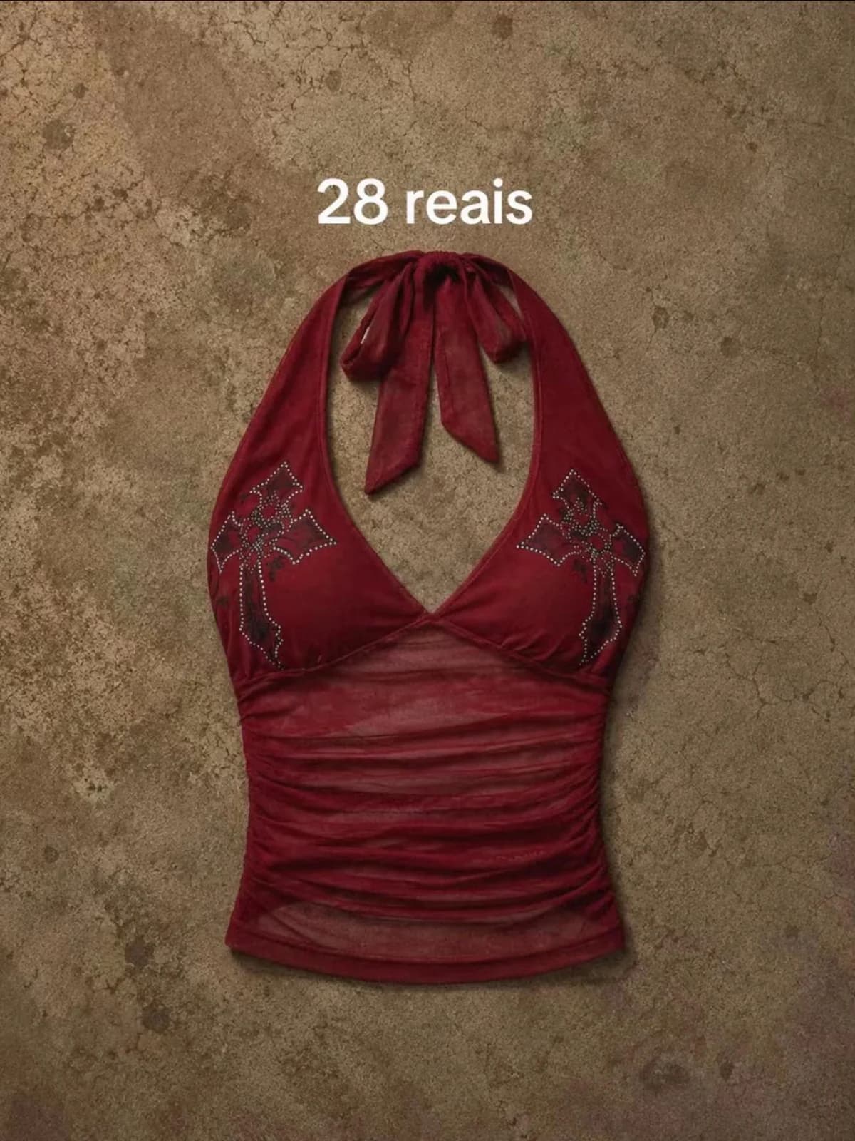 Blusa Frente Única Vinho