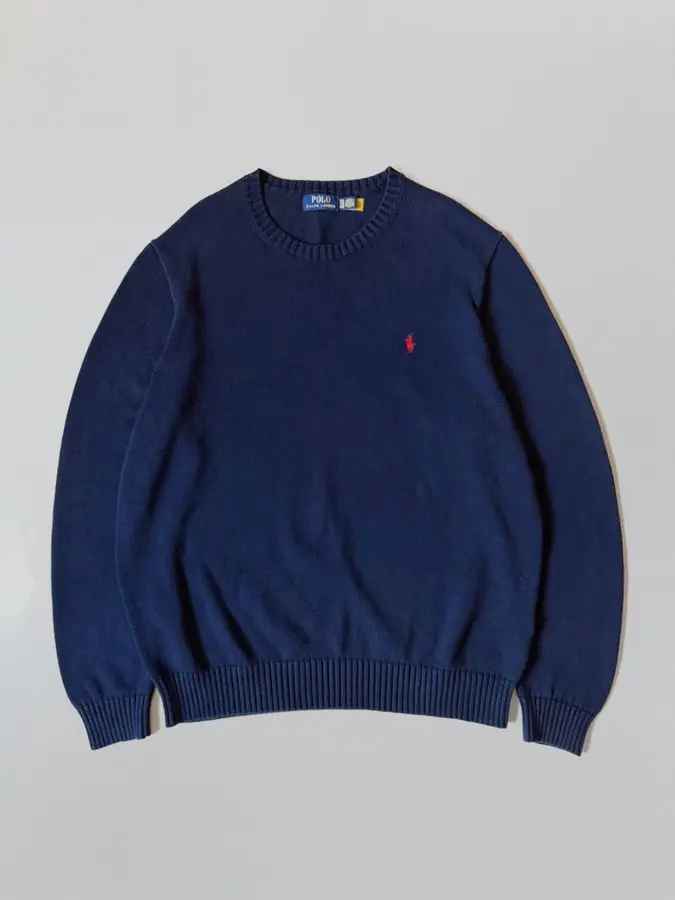 Sueter Trico Ralph Lauren Azul Marinho
