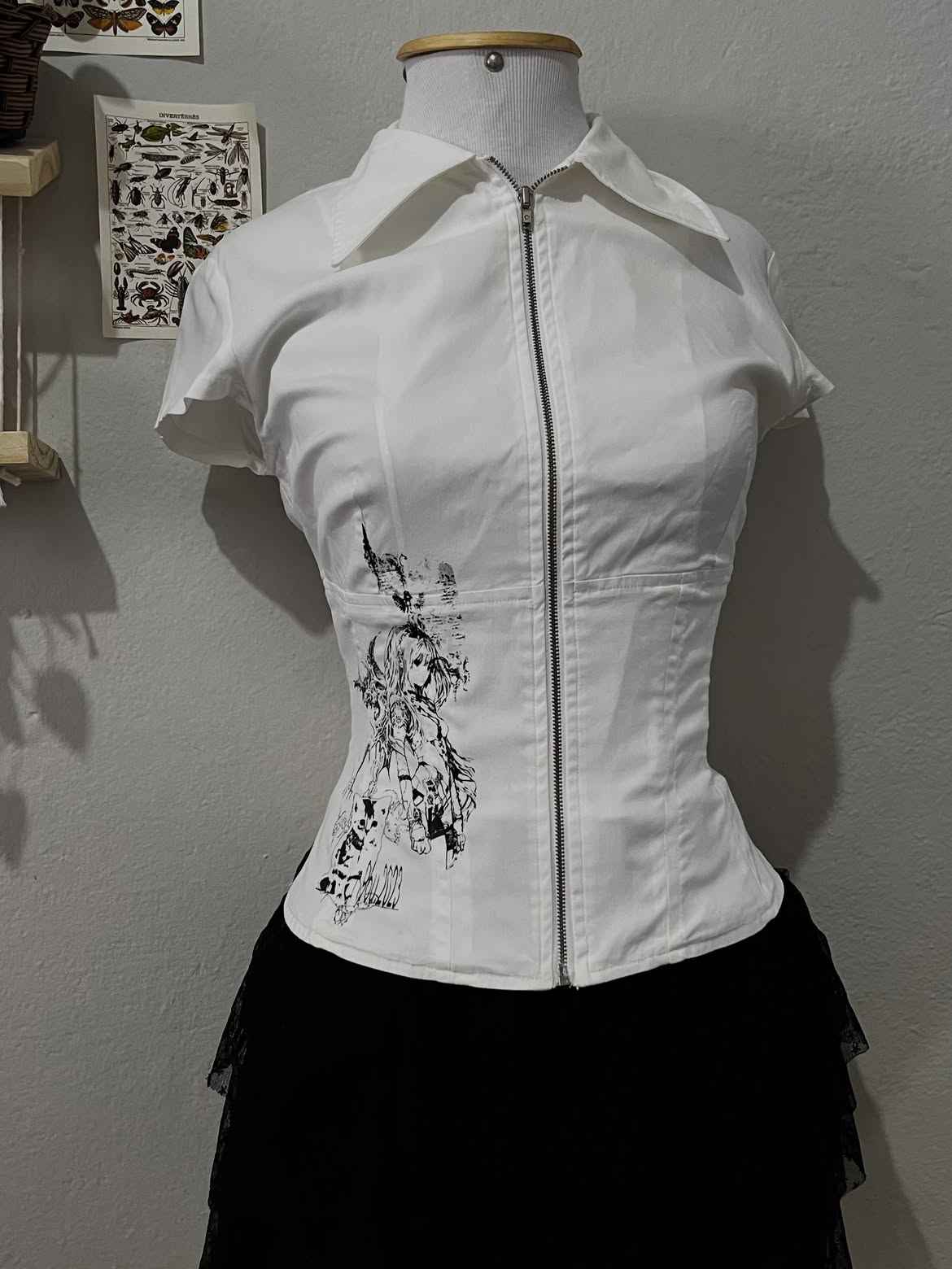 Camisa manga longa casual vintage