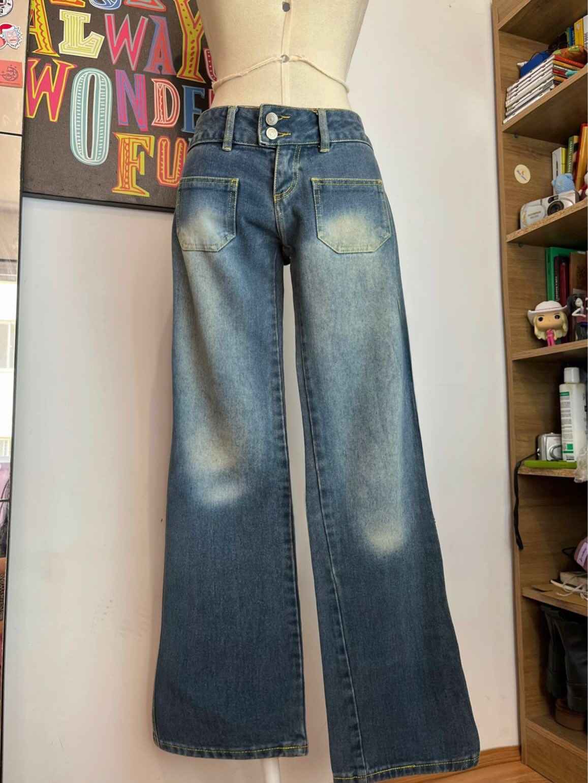 Calça Button Garimpo Drop Aesthetic